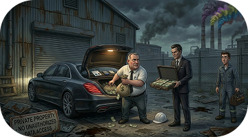 Policy in Action — bribery scenario